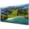 Obraz akrylový obraz Moře Pláž Les Krajina 100x50 cm