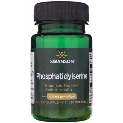 Swanson Phosphatidylserine fosfatidylserin 100 mg 30 softgels – Hledejceny.cz