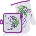 Banquet Sada kuchyňských chňapek LAVENDER 27 x 17 / 17 x 17 cm, 2ks LEVANDULE – Zboží Mobilmania