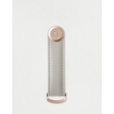 Klíčenka Orbitkey 2.0 Leather Rose gold Stone – Zboží Dáma
