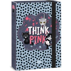Ars Una box na sešity Think Pink A4