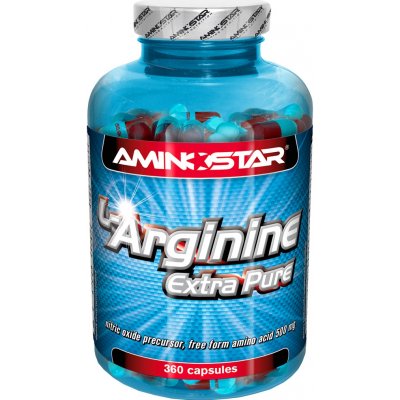 Aminostar L-Arginine Extra Pure 360 kapslí – Hledejceny.cz