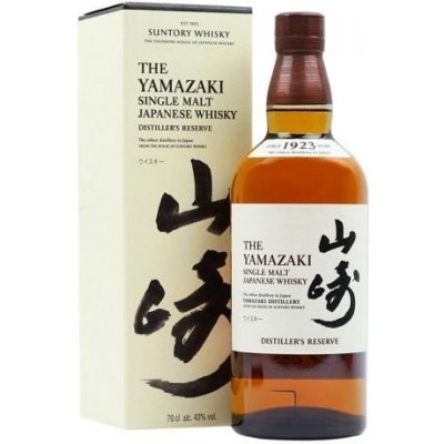 Yamazaki Single Malt Whisky Distiller's Reserve 43% 0,7 l (holá láhev) – Zbozi.Blesk.cz