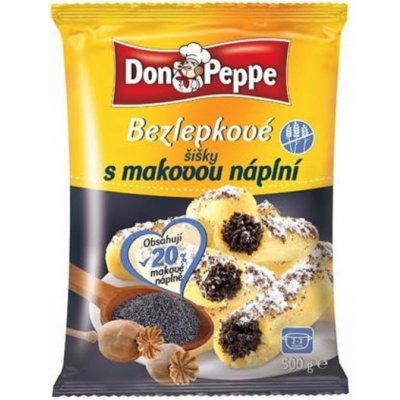 Don Peppe Bezlepkové šišky s makovou náplní 500g – Hledejceny.cz
