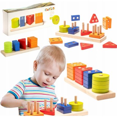 Cubika 15337 Třídíme tvary V skládačka 17 dílů – Zbozi.Blesk.cz