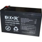 EXOR LiFePO4 12,8V 7Ah LFP – Zboží Živě