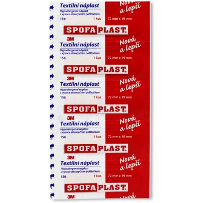 Spofaplast náplast kusová textilní 72 x 19 mm 5 ks – Zboží Dáma