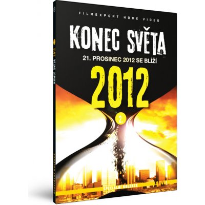 Konec světa 2012 ii.: Nostradamus 2012 + soudný den 2012 + life after people + nostradamus: fakta, 4 pošetka DVD – Zboží Mobilmania