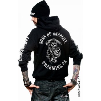 Sons of Anarchy mikina Scroll Mens black od 1 199 Kč - Heureka.cz