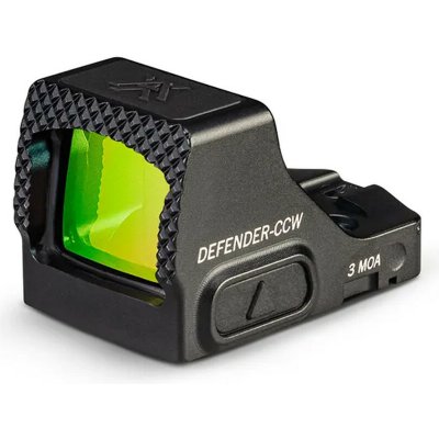 Vortex Defender CCW Micro Green Dot 3 MOA – Zboží Mobilmania