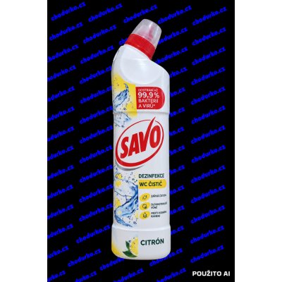 SAVO Citrón WC gel 700 ml – Zboží Mobilmania