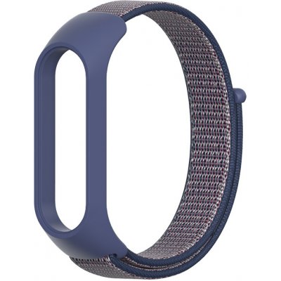 Xiaomi Nylon - Mi Band 5/6 náhradní náramek na suchý zip Navy modrá MBSCZ-5N008 – Zboží Živě