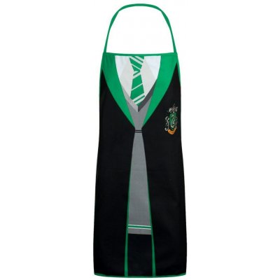 CurePink zástěra Harry Potter Slytherin Zmijozel – Sleviste.cz