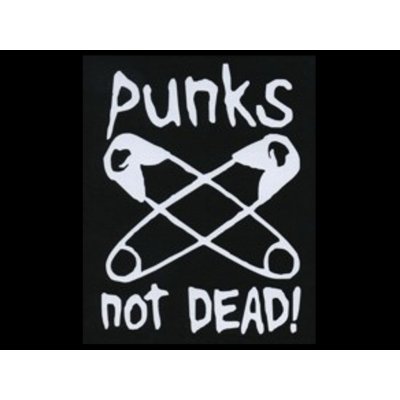 Nášivka PUNK´S NOT DEAD sichrcross – Zboží Mobilmania