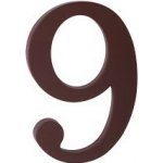 KĽUČKA číslo 175mm hnědé "9" Hnědá – Sleviste.cz