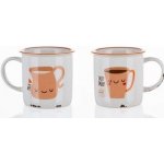 Vetro Plus Banquet Hrnek keramický coffee icons Tasty Dream 310 ml – Hledejceny.cz