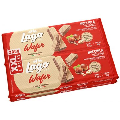 Gastone Lago Multipack sušenek s lískovými oříšky 200 g – Sleviste.cz