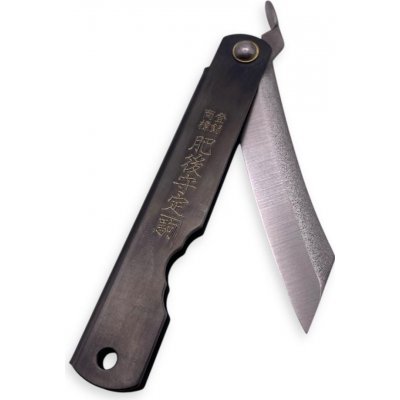 NAGAO Japonský zavírací nůž Higonokami ZENKOU - celoocelový - 100 mm, černý HN100ZB – Hledejceny.cz