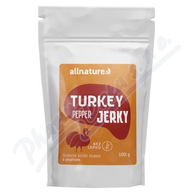 Allnature Turkey pepper Jerky 100 g