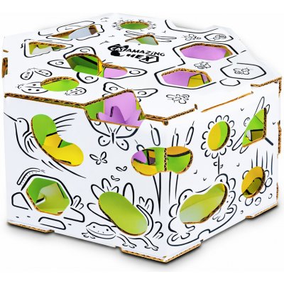 Cat Amazing Kartonový hlavolam HEX 38 cm – Zboží Mobilmania