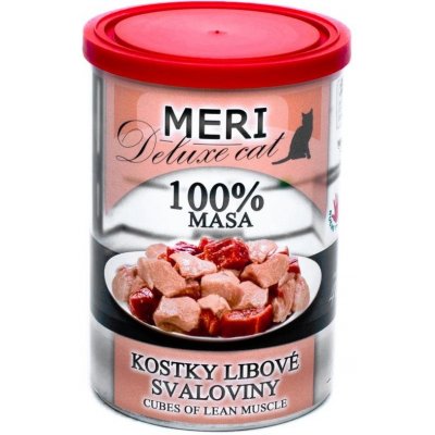 Sokol Falco Cat Meri Deluxe kostky libové svaloviny 400 g – Sleviste.cz