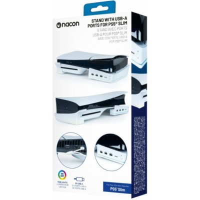 Nacon PS5 Slim Stojan RGB s USB HUB – Zboží Živě