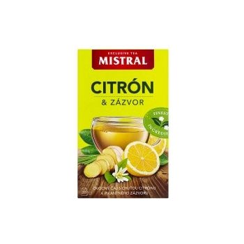 Mistral Citrón a zázvor 20 porcí 40 g