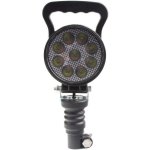 LED světlo kulaté, bílé/oranžové, 9x3W/9x1W, o114mm, na hrot, ECE R10 – Hledejceny.cz