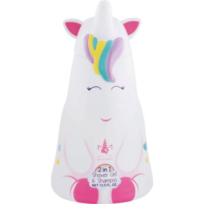 AIRVAL Unicorn 2D Dětský sprchový gel a šampon 400 ml – Hledejceny.cz