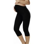 Těhotenské legíny leggins short black černá – Zboží Mobilmania