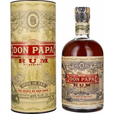 Don Papa 7y 40% 0,7 l (tuba) – Zboží Dáma