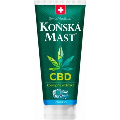 Swissmedicus Koňská mast s CBD chladivá 200 ml – Hledejceny.cz