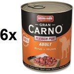 Animonda GranCarno Adult Beef & Chicken 6 x 800 g – Hledejceny.cz