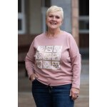 Italy fashion Mikina od SRDCE Krémová – Zboží Dáma