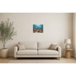 Obraz na plátně – Veselí podmořští kamarádi 50 × 40 cm – Hledejceny.cz