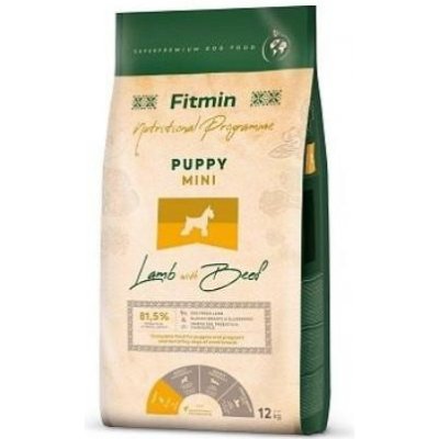 Fitmin Dog Mini Puppy Lamb&Beef 12kg