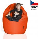 CrazyShop sedací vak Hruška standard oranžová – Sleviste.cz