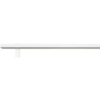 Expo Ambiente Smart Záclonová kolejnice trojřadá set, 210 cm, hliník, bílá 66760 – Hledejceny.cz
