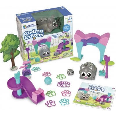 Learning Resources Scamper & Sneaker Sada kódovacího robota kotě – Hledejceny.cz