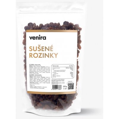 VENIRA sušené rozinky 250 g – Zboží Mobilmania