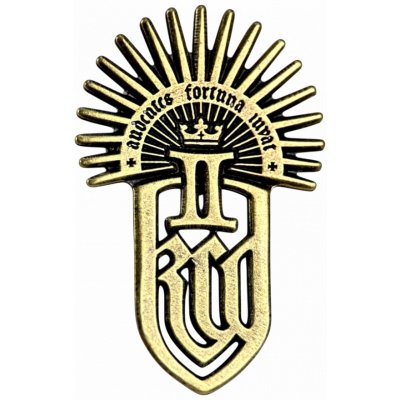 Drakkaria Odznak Kingdom Come Deliverance II Audentes Fortuna Iuvat – Zboží Mobilmania