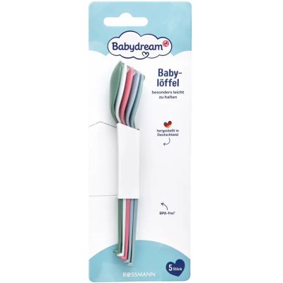 Babydream Dětské lžičky různé druhy 5 ks – Zboží Mobilmania