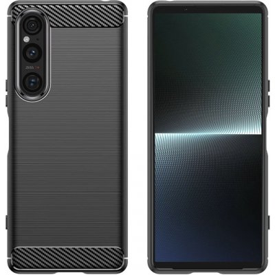 Techsuit Carbon Bush TPU pre Sony Xperia 1 V Sony Xperia 1 V černé – Zbozi.Blesk.cz