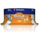 Médium pro vypalování Verbatim DVD+R 4,7GB 16x, AZO, printable, spindle, 25ks (43539)