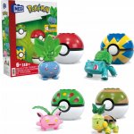 Mega Bloks Pokémoni Typ Travní s Pokébally 118 ks – Sleviste.cz