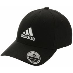 adidas Performance Baseball Cotton Twill Black/Black/White