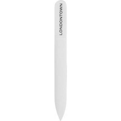 Londontown Glass Nail File White skleněný pilník na nehty 1 ks – Sleviste.cz