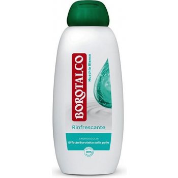 Borotalco Muschio Bianco sprchový gel/pěna do koupele bílé pižmo 450 ml