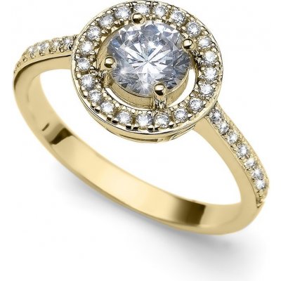 Oliver Weber Elegantní pozlacený prsten Sunshine 63268G – Zboží Mobilmania