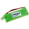 Baterie pro bezdrátové telefony Powery Swissvoice DP550 Eco Plus 500mAh NiMH 2,4V - neoriginální